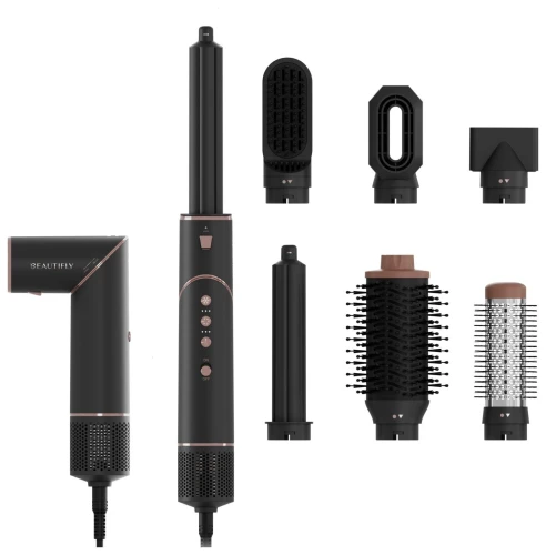 Uscător și ondulator de păr 2 în 1 Beautifly StyleBliss Noir Black cumpăra în Chișinau