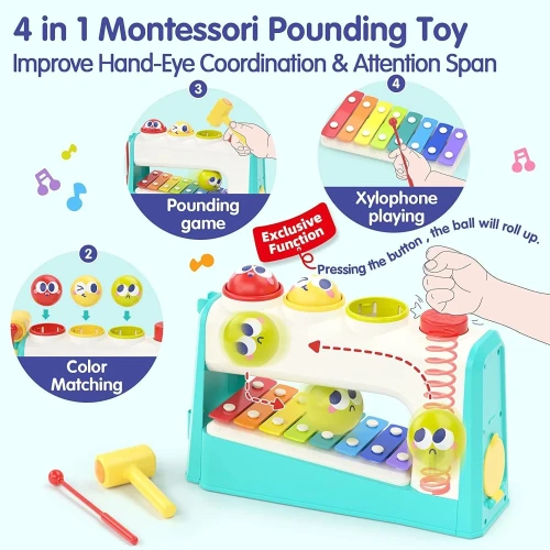 Xilofon Hola Toys Multifunctional Music Center cumpăra în Chișinau