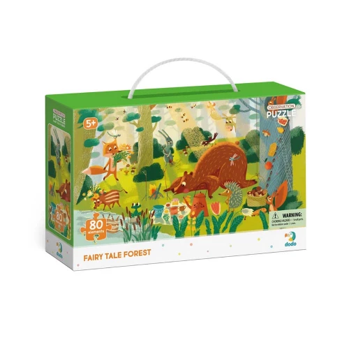 Puzzle Dodo Pădure de basm, seria Puzzle de observație, 80 elemente cumpăra în Chișinau