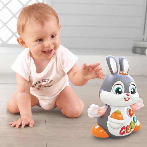 Jucărie interactivă Hola Toys Iepurașul dansator cu muzică și lumină cumpăra în Chișinau