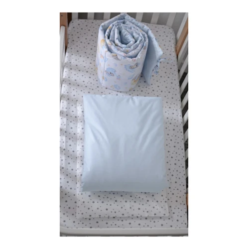 Комплект в кроватку Veres Sleepy Moon Blue 2 (6 предметов), 120x60 см купить в Кишиневе