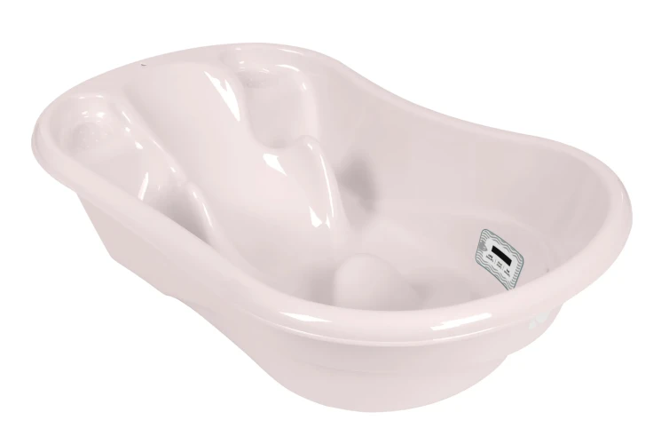 Cădiță anatomică cu termometru Kikkaboo Hippo Pink, 94 cm cumpăra în Chișinau