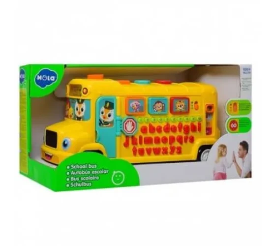 Jucărie interactivă Hola Toys Autobuz școlar EN cumpăra în Chișinau