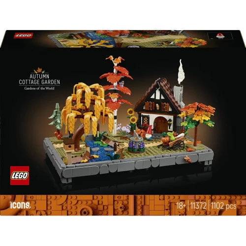 Set construcție Lego Icons Autumn Cottage Garden, 1102 elemente cumpăra în Chișinau