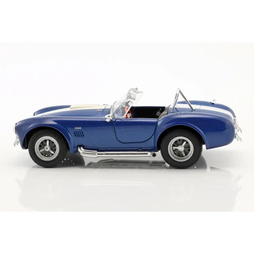 Mașină metalică Welly Shelby Cobra 427 S/C 1965, scara 1:24, albastră cumpăra în Chișinau
