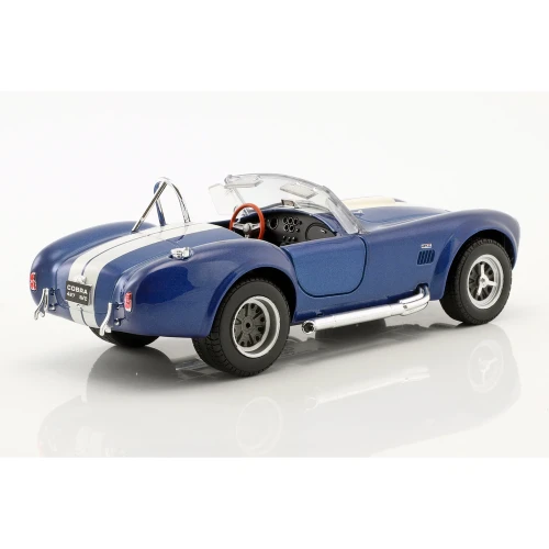 Mașină metalică Welly Shelby Cobra 427 S/C 1965, scara 1:24, albastră cumpăra în Chișinau