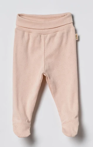 Pantaloni BabyCosy Heart Ivory & Beige, 2 buc. (3-6L) cumpăra în Chișinau