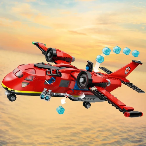 Конструктор Lego City Fire Rescue Plane (Пожарный самолёт), 478 элементов купить в Кишиневе