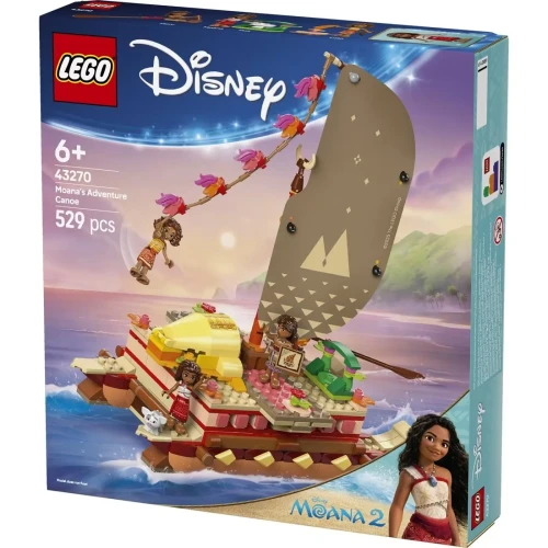 Конструкторы Lego Disney Princess Moana’s Adventure Canoe, 529 элементов купить в Кишиневе