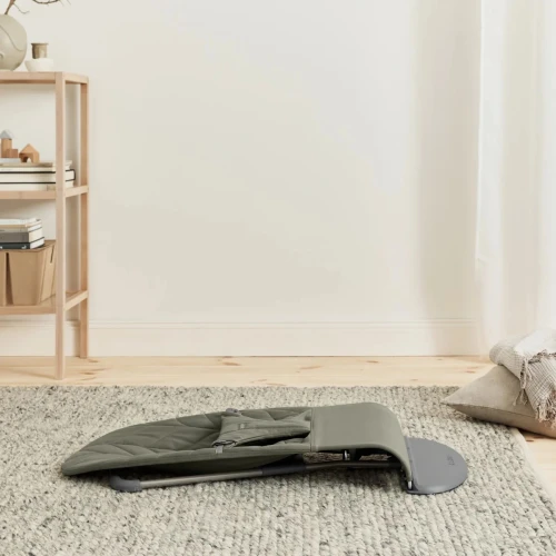 Balansoar BabyBjorn Bliss Woven Petal Quilt, Dark Green cumpăra în Chișinau
