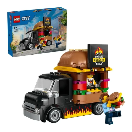 Set construcție Lego City Burger Truck, 194 elemente cumpăra în Chișinau
