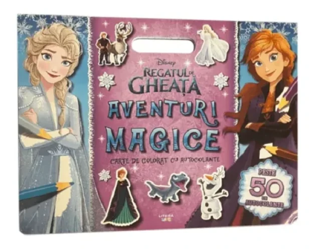 Раскраска Disney Холодное сердце. Волшебные приключения с наклейками купить в Кишиневе