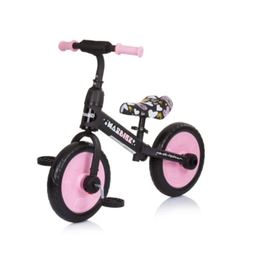 Беговел Chipolino Max Bike Black&Pink купить в Кишиневе