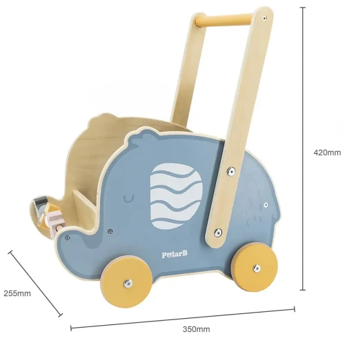 Jucărie de impins 2 in 1 Viga Toys Polar B Elefant cumpăra în Chișinau