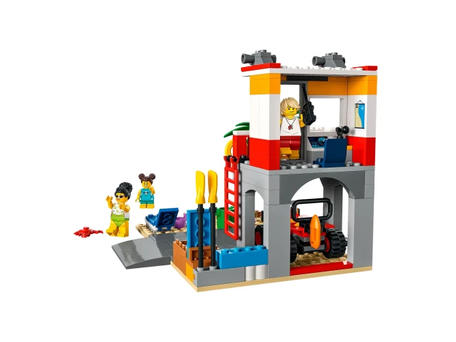 Set construcție LEGO City Beach Lifeguard Station, 211 elemente cumpăra în Chișinau