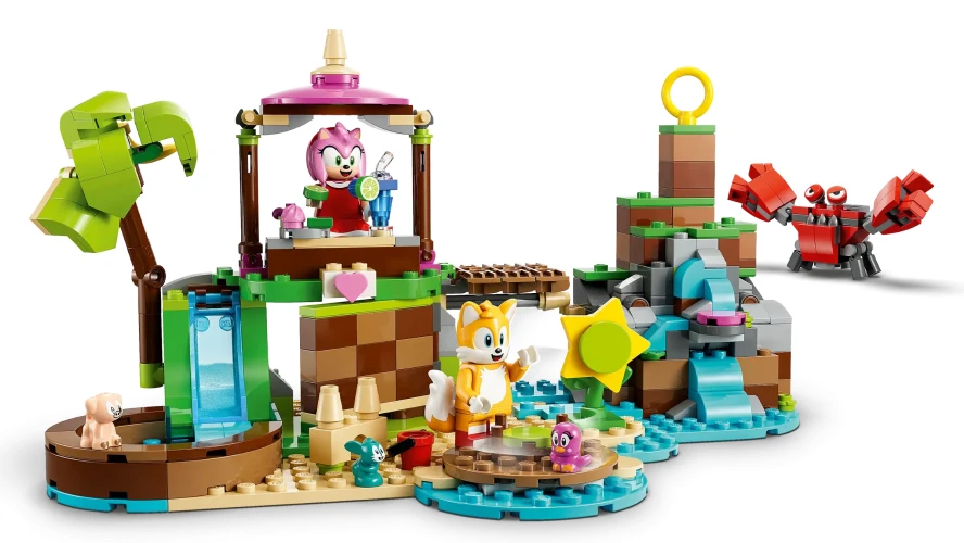 Set construcție LEGO Sonic the Hedgehog Amy's Animal Rescue Island, 388 elemente cumpăra în Chișinau