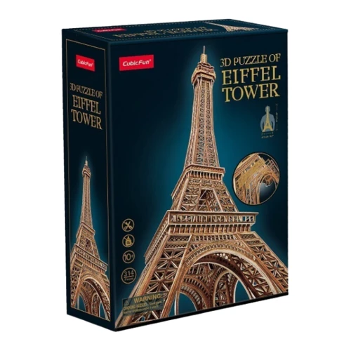 Puzzle 3D CubicFun Turnul Eiffel, 314 elemente cumpăra în Chișinau
