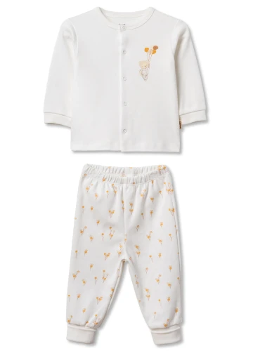 Pijama BabyCosy Ivory & Ecru (3-6L) cumpăra în Chișinau