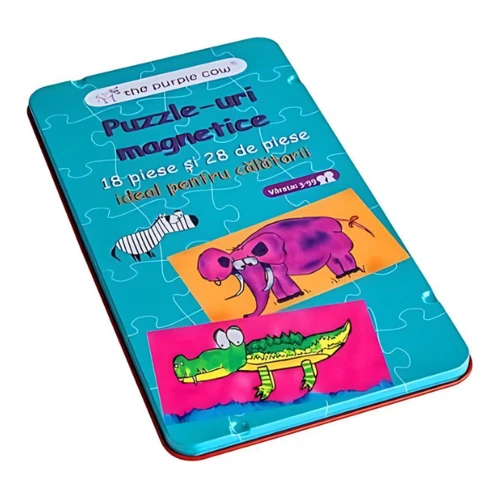 Магнитный пазл Toys Outlet The Purple Cow, 18 и 28 деталей купить в Кишиневе