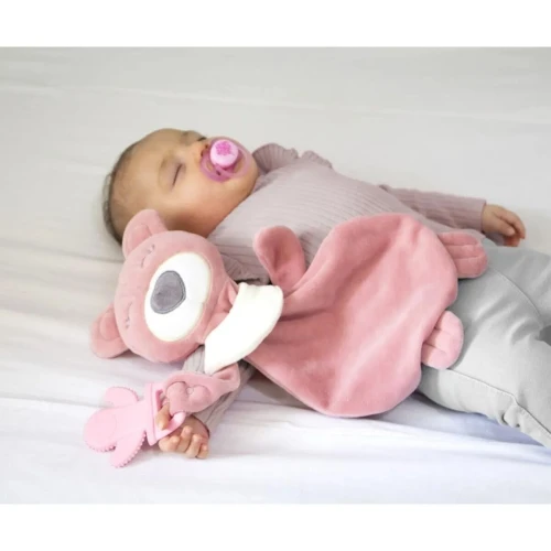 Jucărie de pluș BabyJem Bear Pink, 36 cm cumpăra în Chișinau