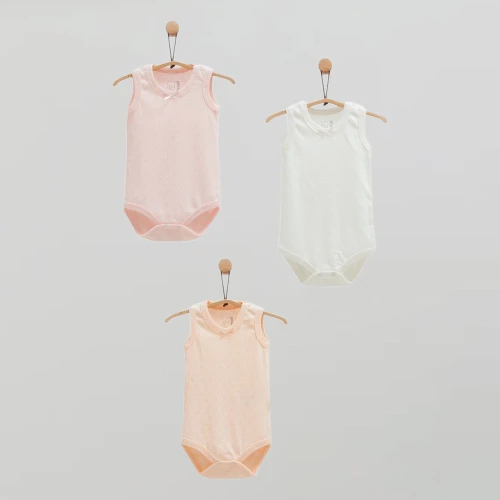 Body fără mânecă Caramell Basic Pink, 3 buc. (1-3L) cumpăra în Chișinau