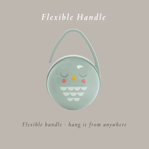 Контейнер для пустышек Suavinex Owl Pink купить в Кишиневе