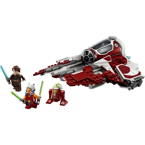 Set construcție Lego Star Wars Ahsoka's Jedi Interceptor, 290 elemente cumpăra în Chișinau