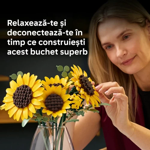 Set construcție Lego Botanicals Sunflower Bouquet, 686 elemente cumpăra în Chișinau