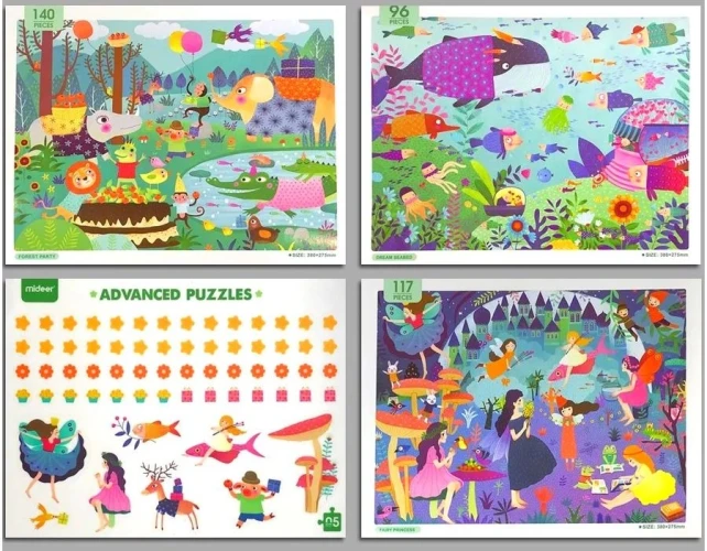 Puzzle Mideer Dream World în sort., 96-140 elemente cumpăra în Chișinau