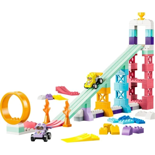 Конструкторы Lego Duplo 3 in 1 Creative Ramps with Vehicles, 111 элементов купить в Кишиневе