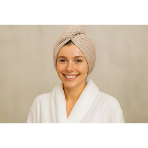 Prosop turban pentru par Beautifly Beige cumpăra în Chișinau