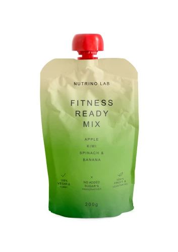 Пюре Nutriono Lab Fitness Mix Яблоко, киви, шпинат и банан (24 мес+), 200 г купить в Кишиневе