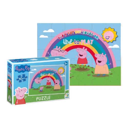 Puzzle Dodo Peppa Pig Timpul de joacă, 30 elemente cumpăra în Chișinau