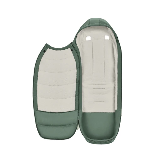 Зимний чехол для коляски Cybex Platinum Leaf Green, 93x38x12 см купить в Кишиневе
