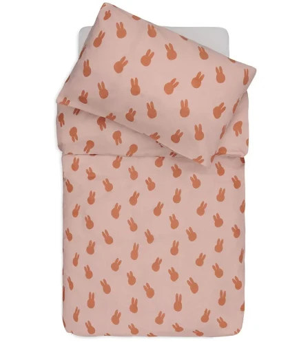 Комплект в кроватку Jollein Miffy Shadow Wild Rose (2 предмета), 140x100 см купить в Кишиневе