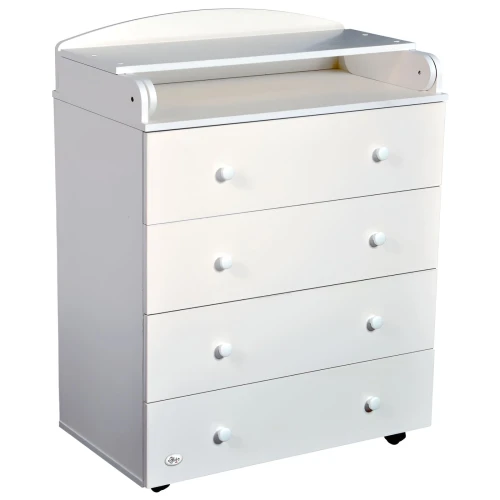 Комод-пеленальный столик Eucalyptus Garry80 (4 ящиков) PAL Ivory купить в Кишиневе