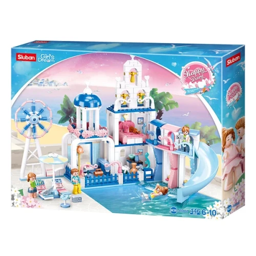 Конструкторы Sluban Girl's Dream Ville, 446 элементов купить в Кишиневе