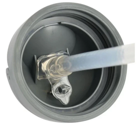 Cană anti-vărsare cu pai Beaba 8 luni+ 300 ml Mineral Grey cumpăra în Chișinau