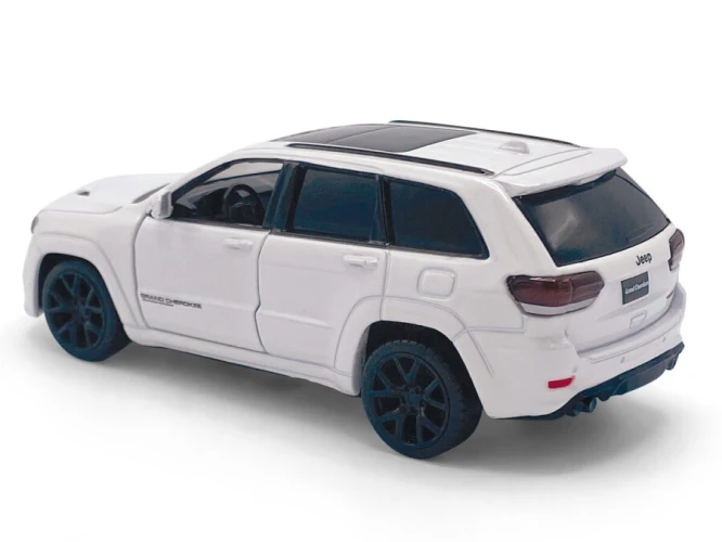 Миниатюрная модель внедорожника Tayumo Jeep Grand Cherokee Trackhawk White купить в Кишиневе