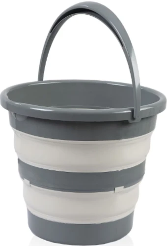 Складное ведро для ванной BabyJem, Anthracite купить в Кишиневе