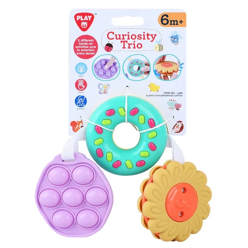 Сенсорная игрушка PlayGO Curiosity Trio купить в Кишиневе