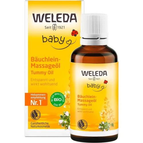 Детское масло Weleda для животика младенца, 50 мл купить в Кишиневе