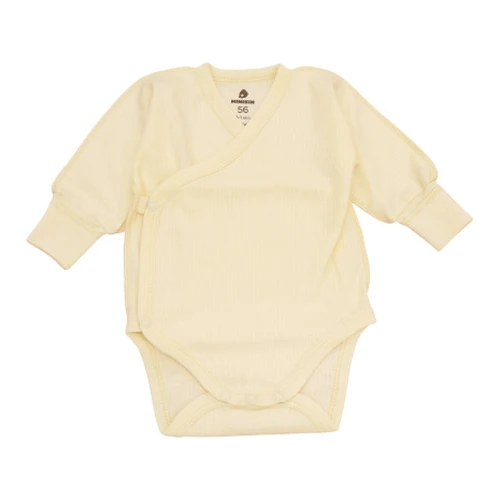 Body Minikin Simply2 cu mânecă lungă, vanilie, mărimea 62 cumpăra în Chișinau