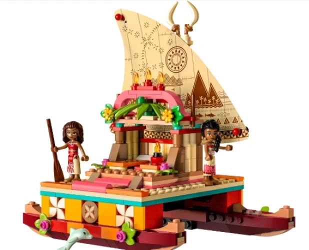 Set constructie Lego Disney Moana's Wayfinding Boat, 321 elemente cumpăra în Chișinau