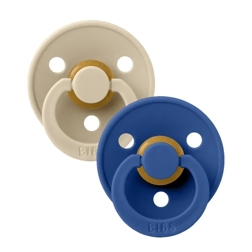 Suzetă rotundă din latex Bibs Vanilla & Cornflower (6-18 luni), 2 buc. cumpăra în Chișinau