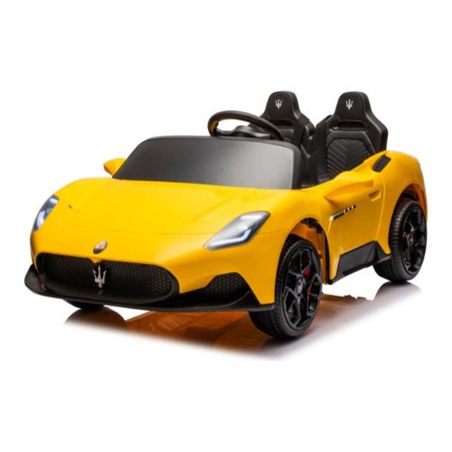 Mașinuță electrică KidsCar Maserati MC20, 12V, galbenă cumpăra în Chișinau