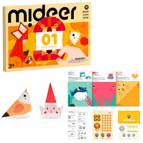 Set de creație Mideer Let’s Origami, Nivelul 1 cumpăra în Chișinau