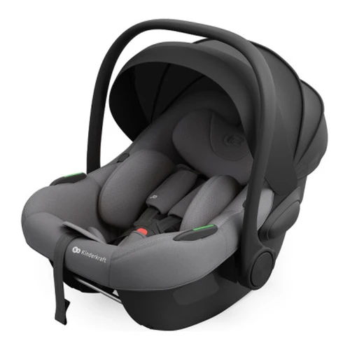 Scoică auto KinderKraft I-LITE cu bază rotativă Endura Safe FX Isofix, 40-87 cm (i-Size), gri cumpăra în Chișinau