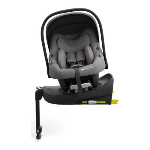 Scoică auto KinderKraft I-LITE cu bază rotativă Endura Safe FX Isofix, 40-87 cm (i-Size), gri cumpăra în Chișinau