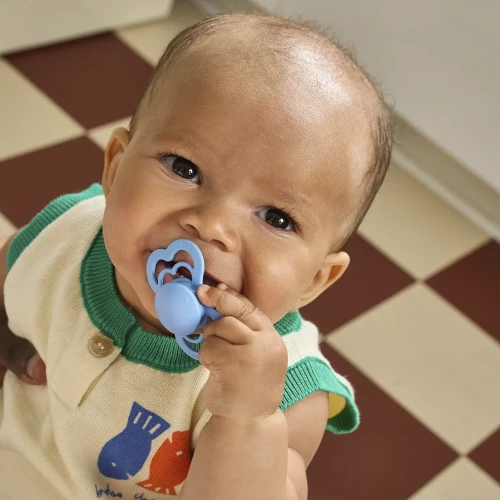 Симметричные латексные соски Bibs Supreme Ivory & Sage (0-6 мес.), 2 шт. купить в Кишиневе